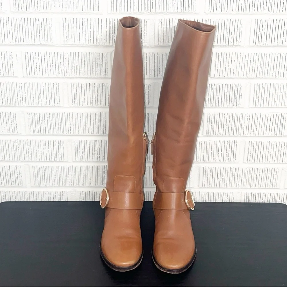 TORY BURCH Sofia Leather Riding Boot